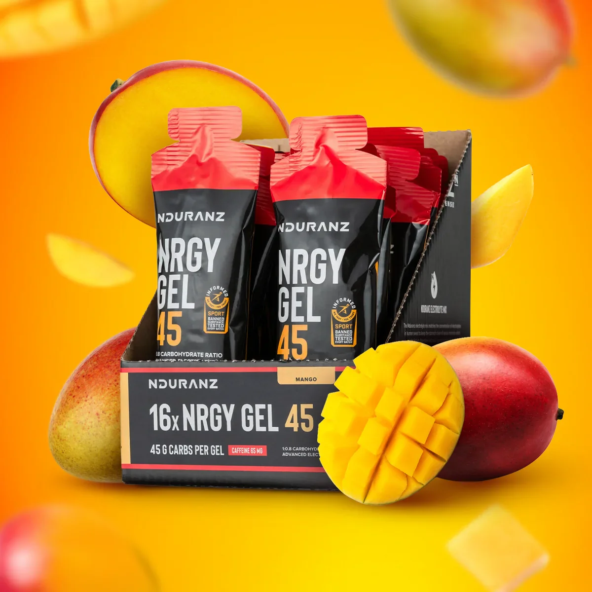 Nrgy Gel 45 Box avec caféine - Image 10