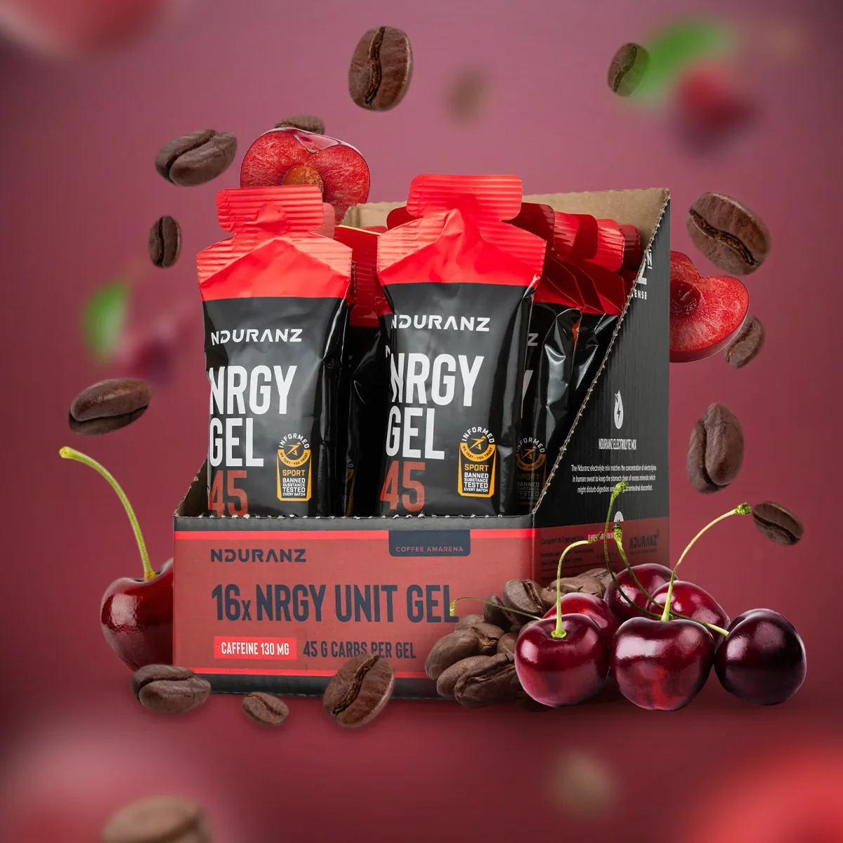 Nrgy Gel 45 Box avec caféine - Image 11