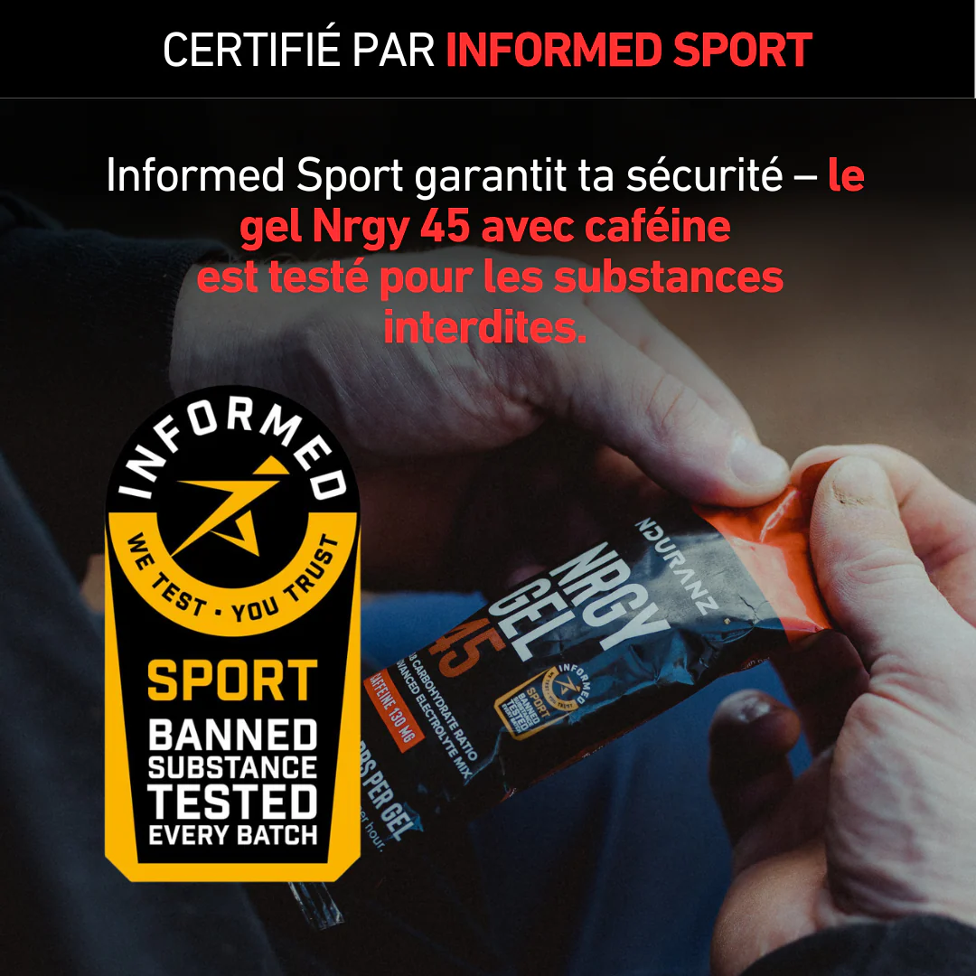 Nrgy Gel 45 Box avec caféine - Image 5