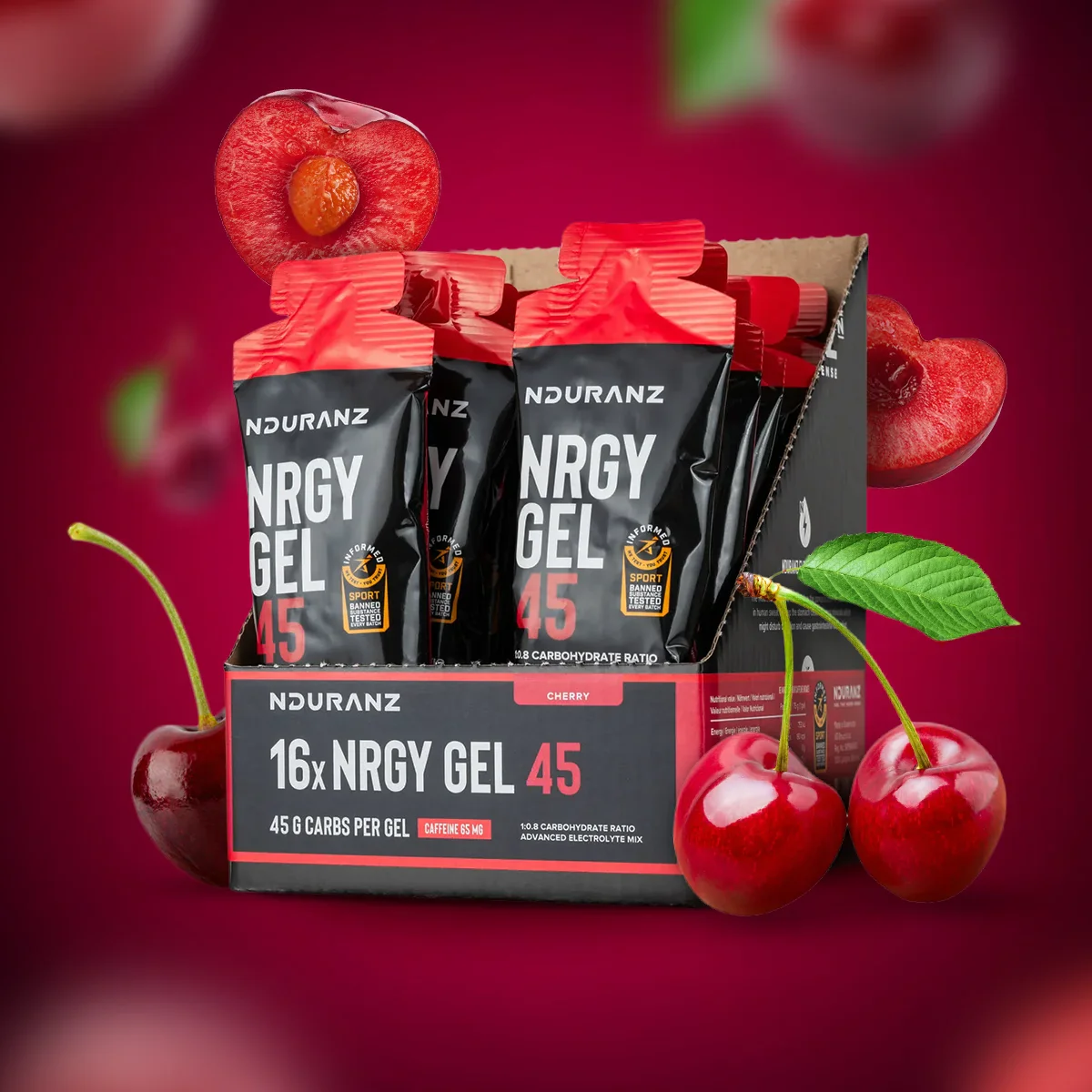 Nrgy Gel 45 Box avec caféine - Image 9
