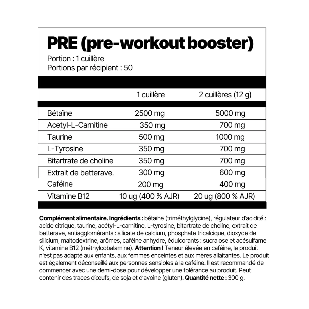 PRE (pre-workout booster) - Image 2
