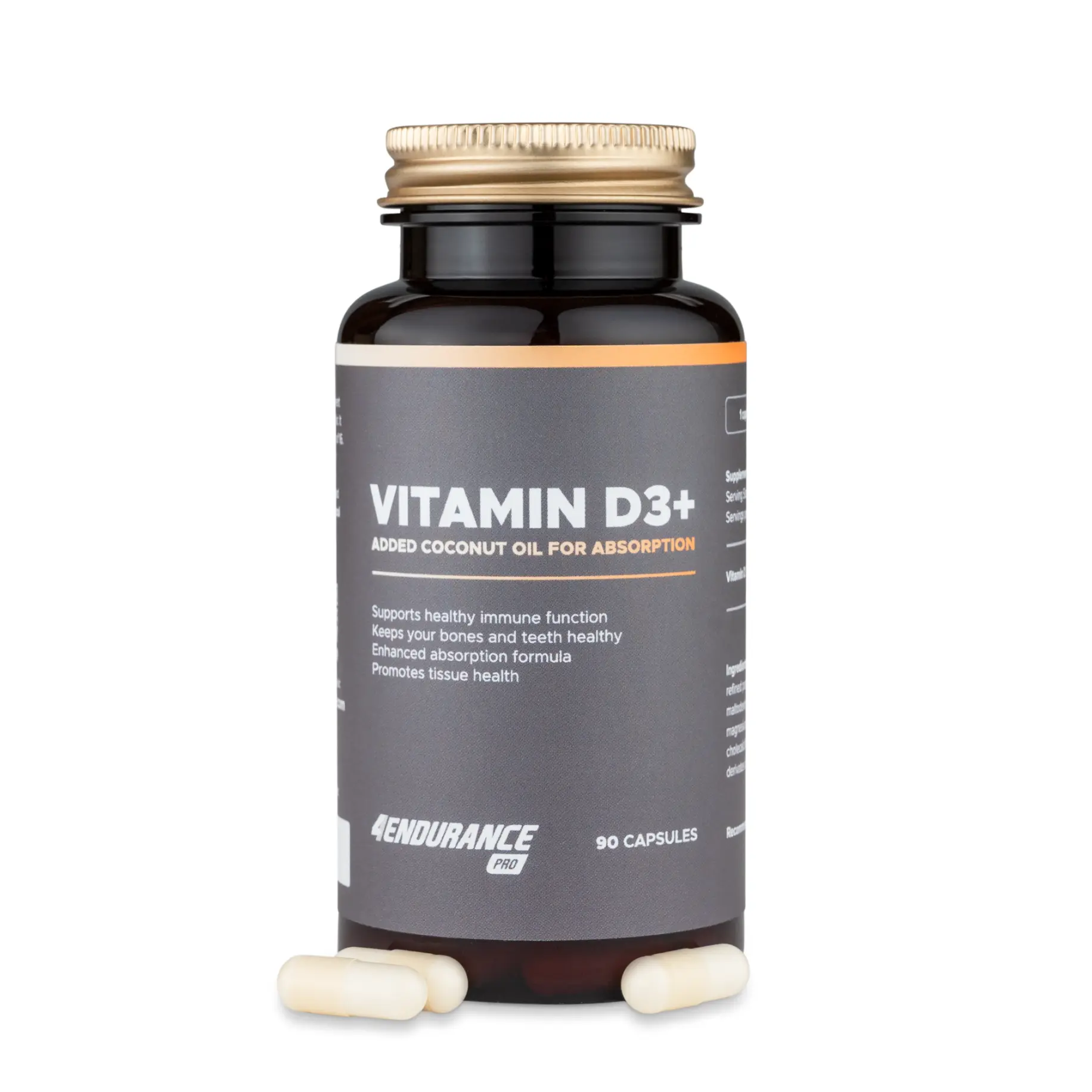 Vitamine D3+ (avec huile de coco) - Image 3